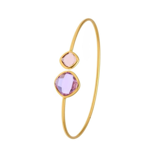 Lussera Bangle Lilac & Soft Pink - Bourga Collections