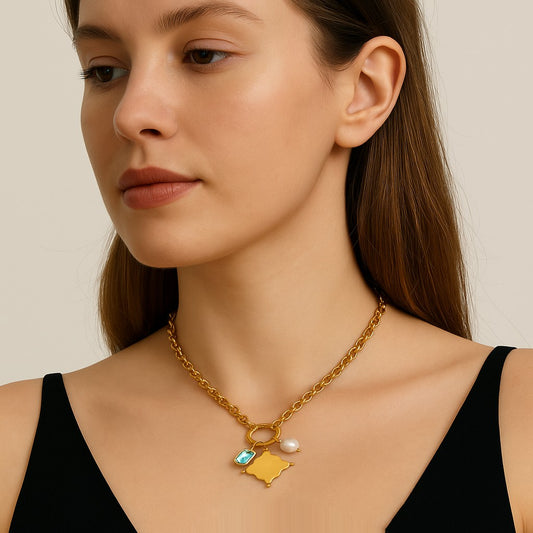 Barocco Necklace - Bourga Collections