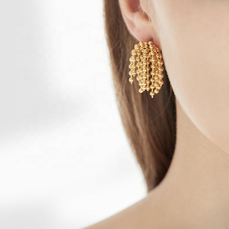 Babushka Dangling Earrings - Bourga Collections