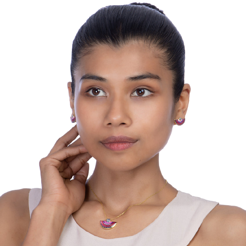 Ilwien Mrewħa Earring Studs - Bourga Collections