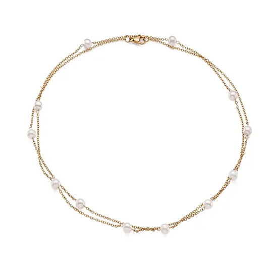 Amanda's Pearl Necklace - Bourga Collections