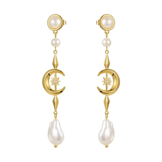 Enchanted Pearl Earrings - Bourga Collections