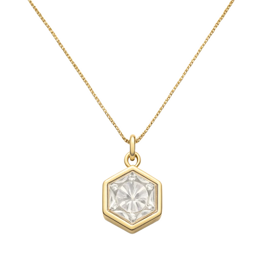 Crystelle Necklace - Bourga Collections