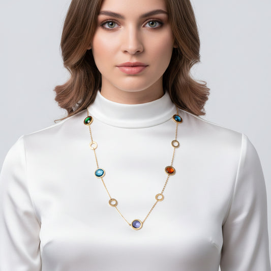 Kristallina Necklace - Bourga Collections