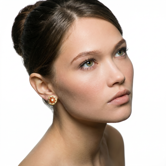 Vitrea Stud Earrings