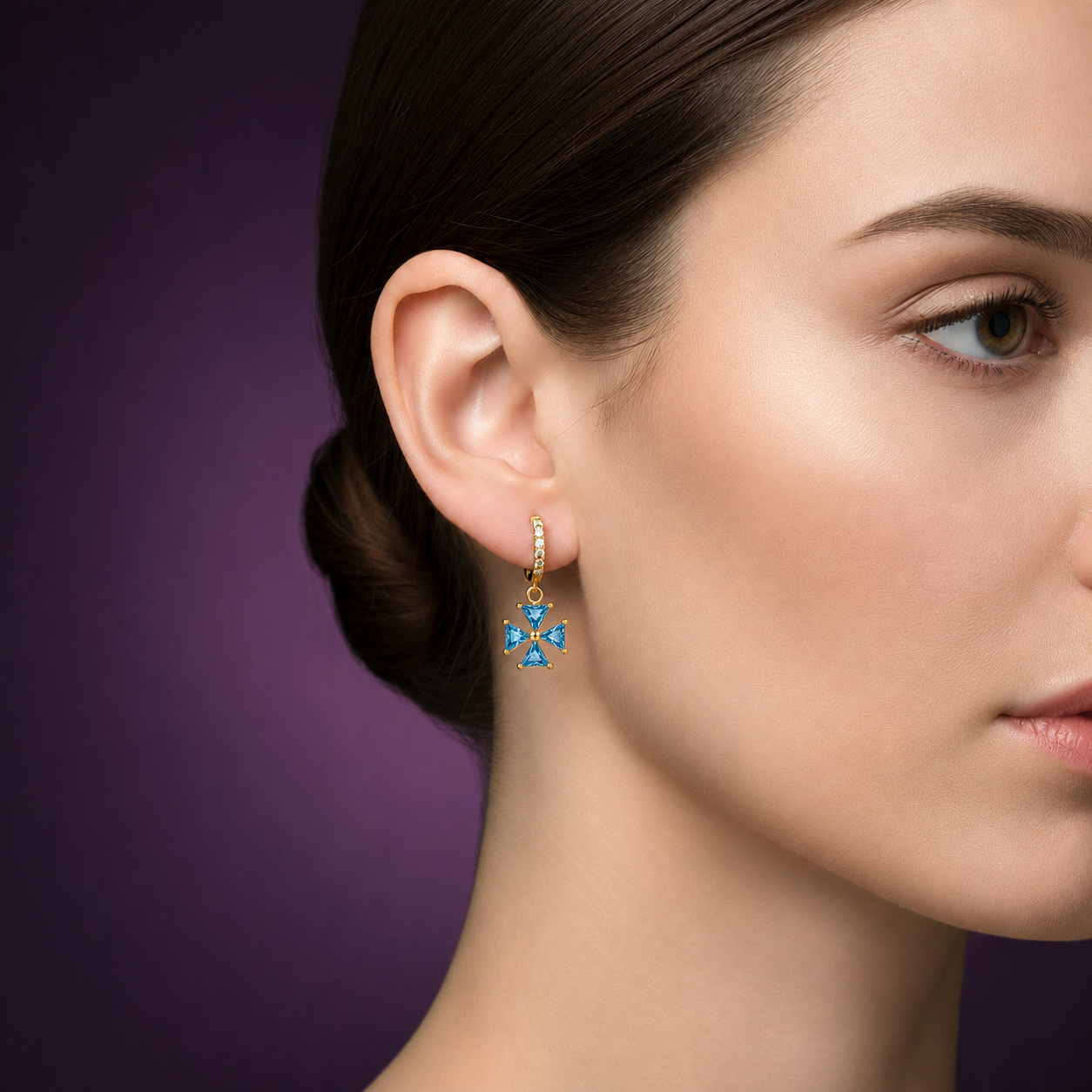 Kavallieri Akwamarina Earrings