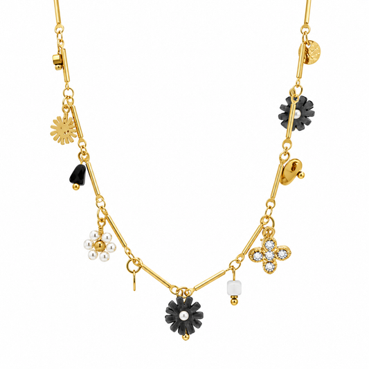 Fleurs de Nuit Necklace - Bourga Collections