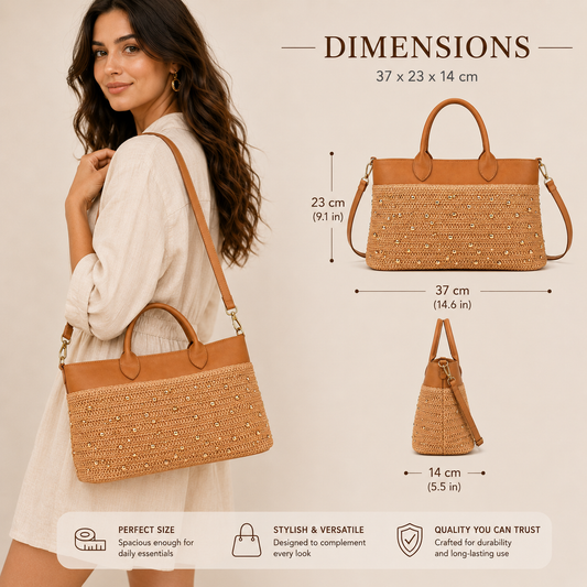 Perlya Brown - Bourga Collections