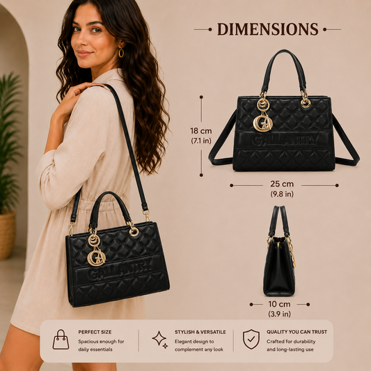 La Matelasse Black - Bourga Collections
