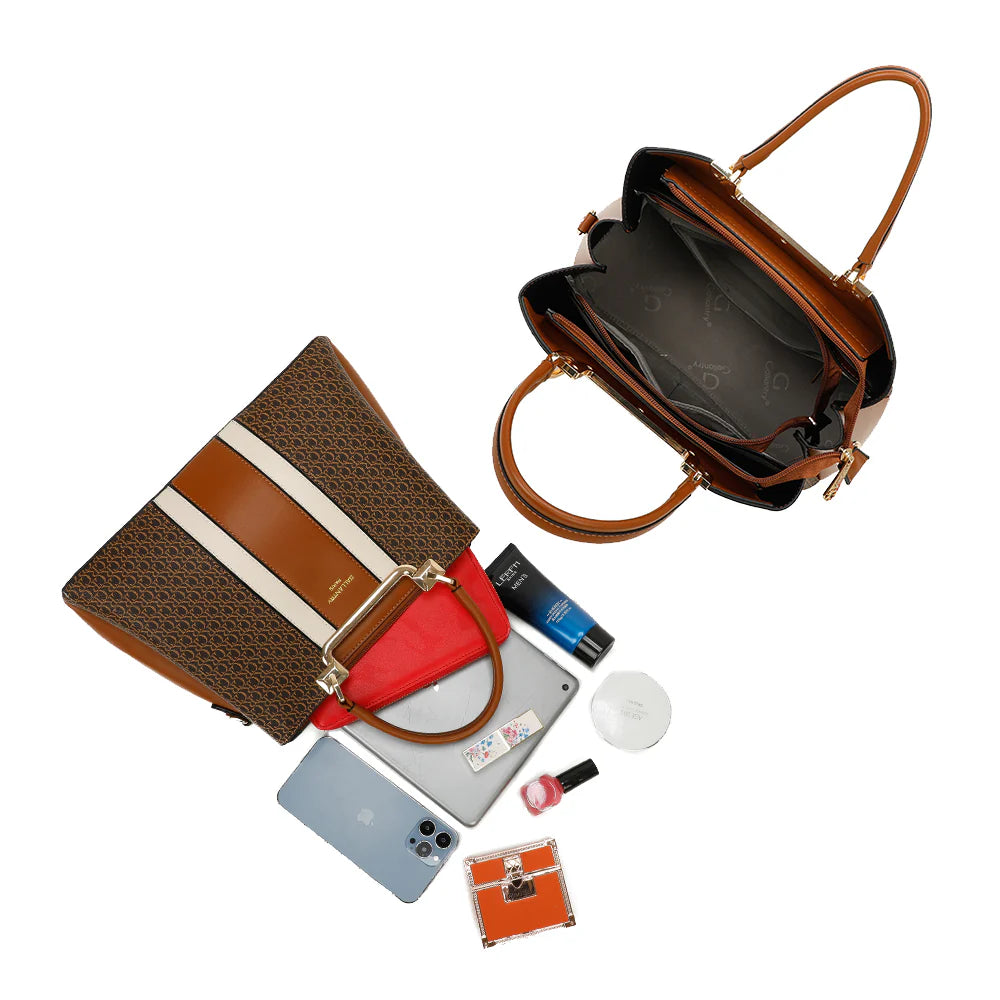 Monogram Chic Brown - Bourga Collections