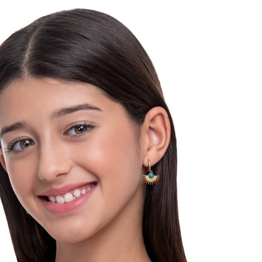 Lewlu Turquoise Earrings - Bourga Collections