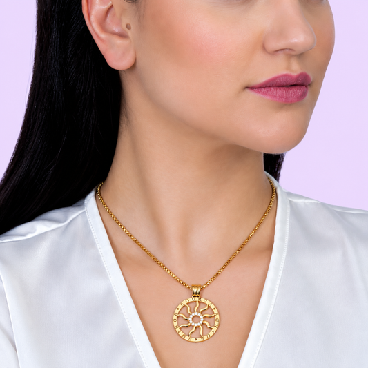 Bourga Sole Diamante Pendant