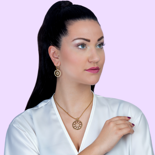 Bourga Sole Diamante Pendant - Bourga Collections