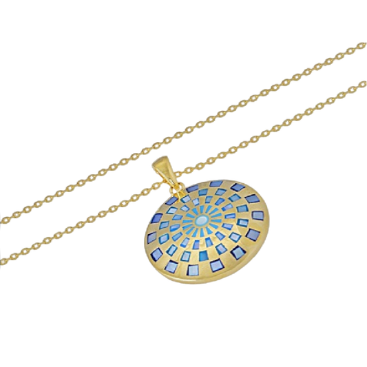 Ilwien Mosaic Pendant - Bourga Collections