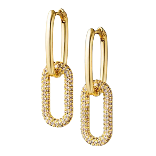 Cubiko White Earrings - Bourga Collections