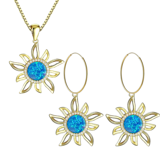 Opal Blue Set - Bourga Collections