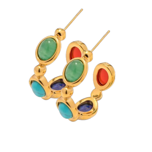 Aura Earrings - Bourga Collections