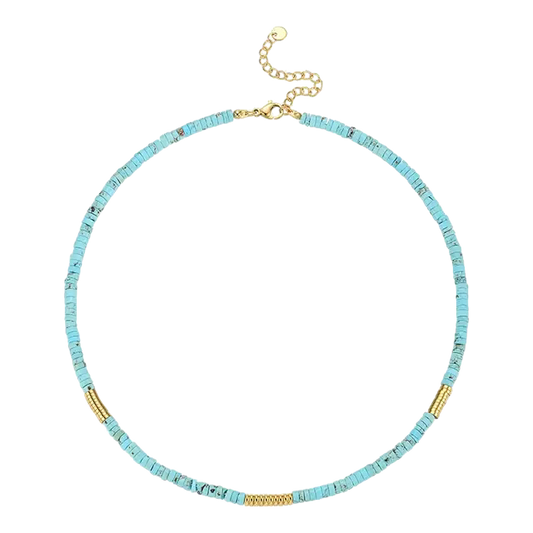 Lewlu Turquoise Necklace - Bourga Collections