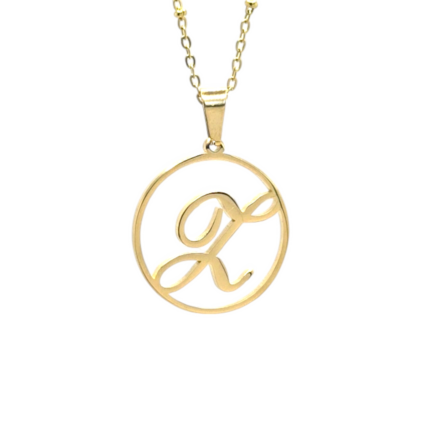 Z Initial Necklace - Bourga Collections