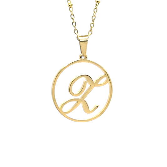 Z Initial Necklace - Bourga Collections