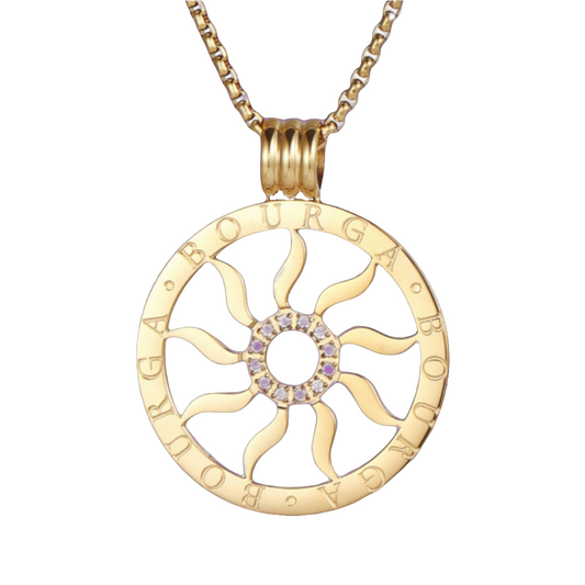 Bourga Sole Diamante Pendant - Bourga Collections