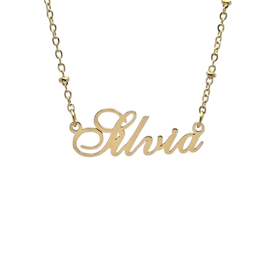 S Name Necklaces - Bourga Collections
