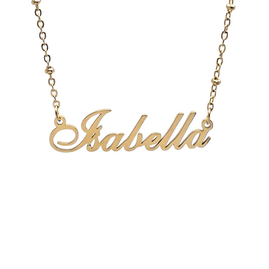 I Name Necklaces - Bourga Collections