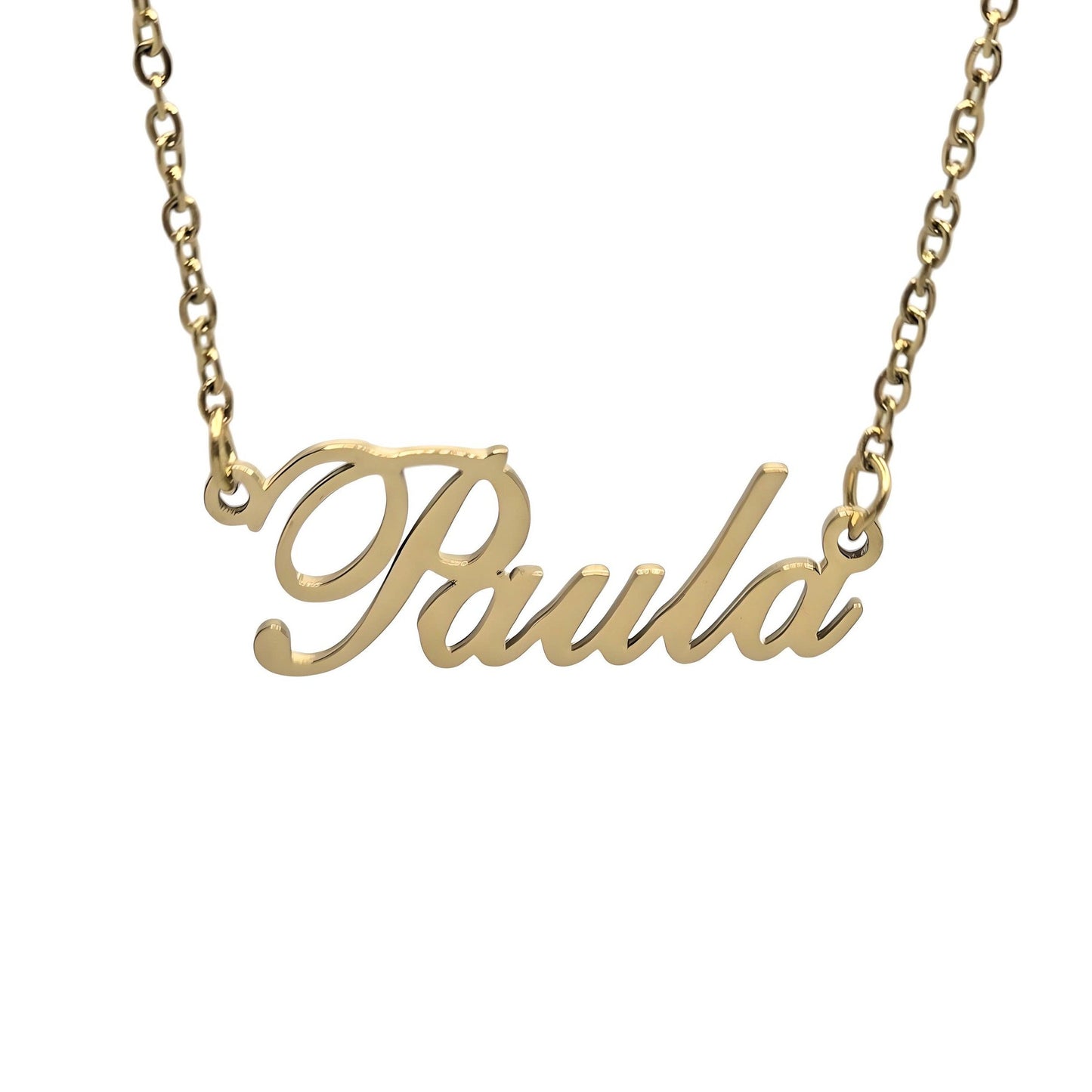 P Name Necklaces - Bourga Collections