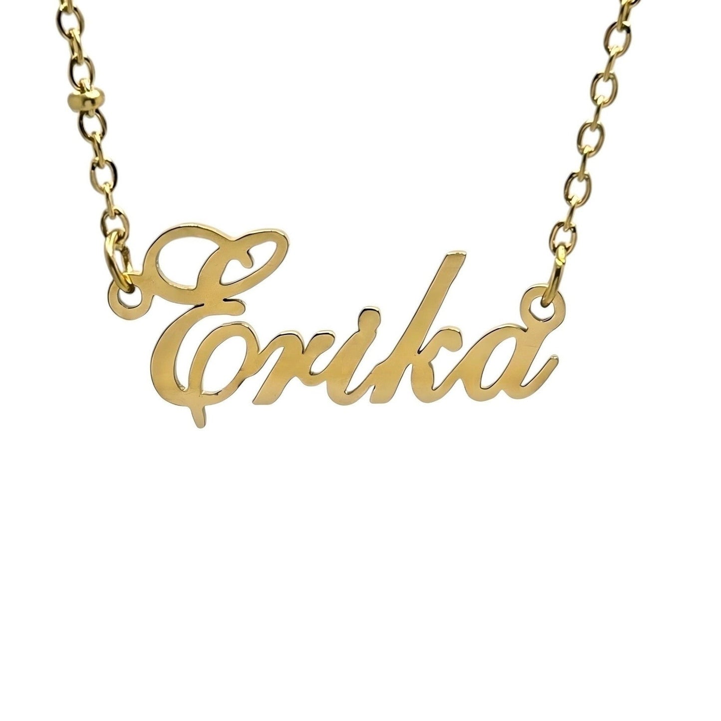 E Name Necklaces - Bourga Collections