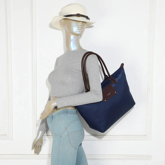 Le Meralis Tote Blue