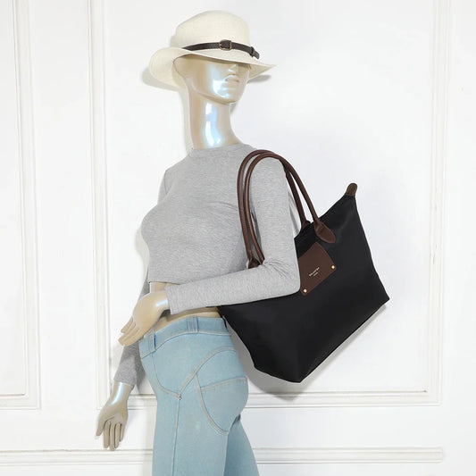 Le Meralis Tote Black