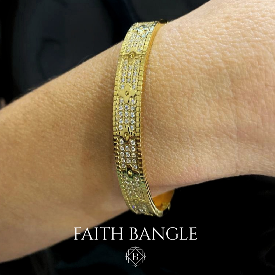 Faith Bangle - Bourga Collections