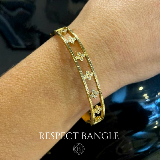 Respect Bangle - Bourga Collections