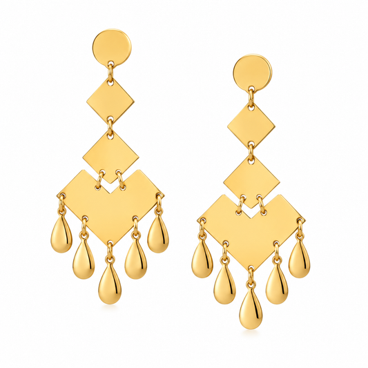 Angela Tassel Earrings - Bourga Collections