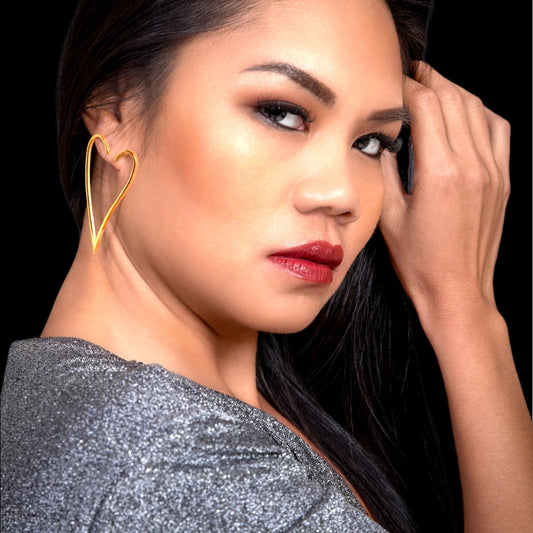 Bourga Girlie Heart Earrings