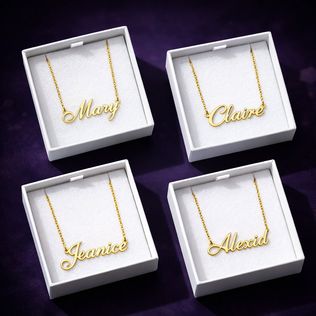 Name Necklaces Collection