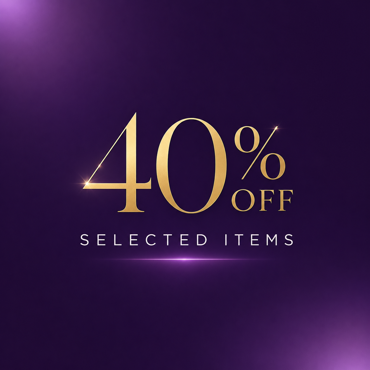 40% Discount