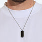 Onyx Tag Pendant - Bourga Collections