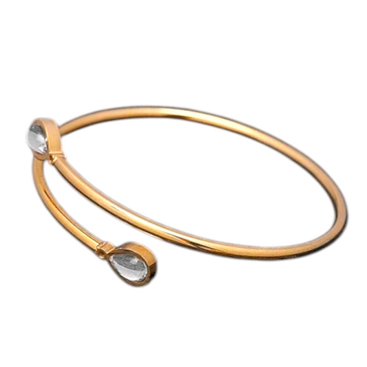 Dewdrop Open Bangle