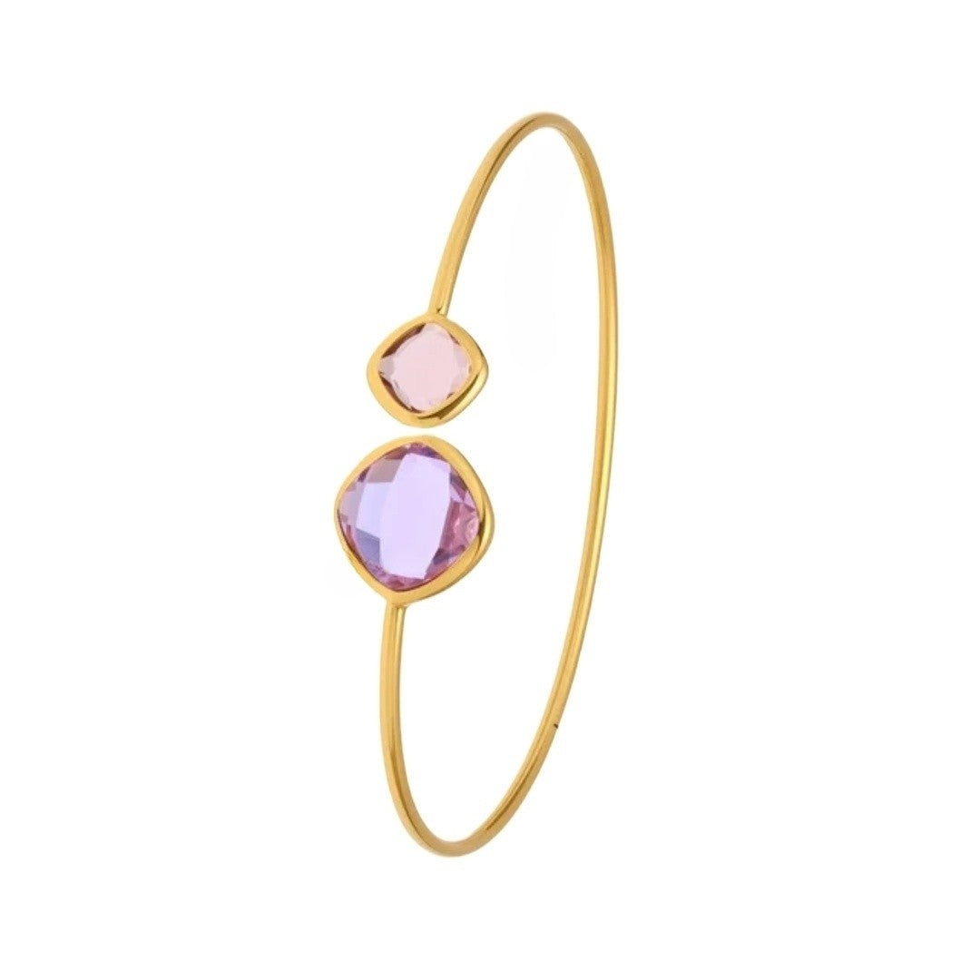 Lussera Bangle Lilac & Soft Pink - Bourga Collections