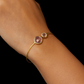 Lussera Bangle Lilac & Soft Pink - Bourga Collections