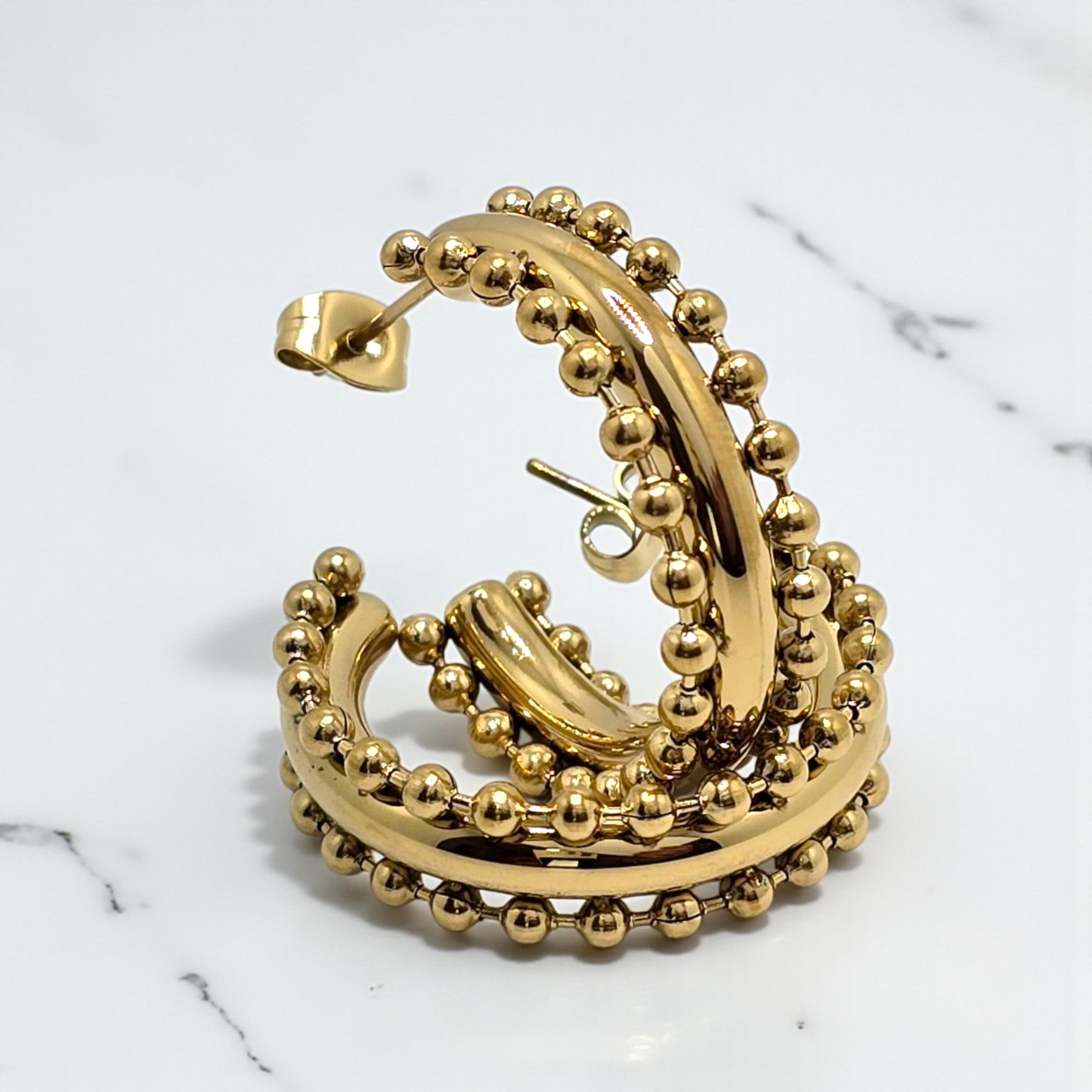 Isola Earring Hoops - Bourga Collections