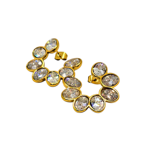 Baronia Earring Studs - Bourga Collections