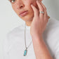 Turquoise Tag Pendant - Bourga Collections