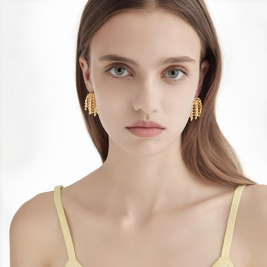 Babushka Dangling Earrings - Bourga Collections