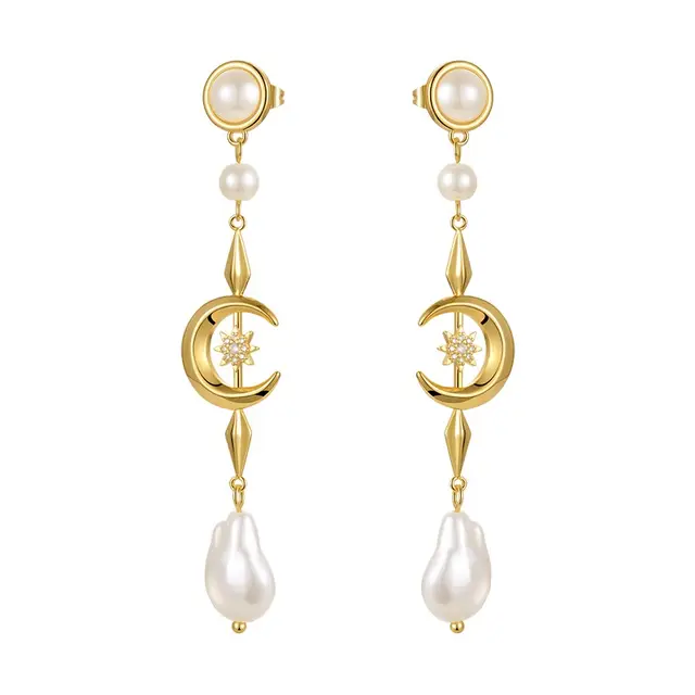 Enchanted Pearl Earrings - Bourga Collections