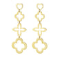 Clover Statement Earrings - Bourga Collections