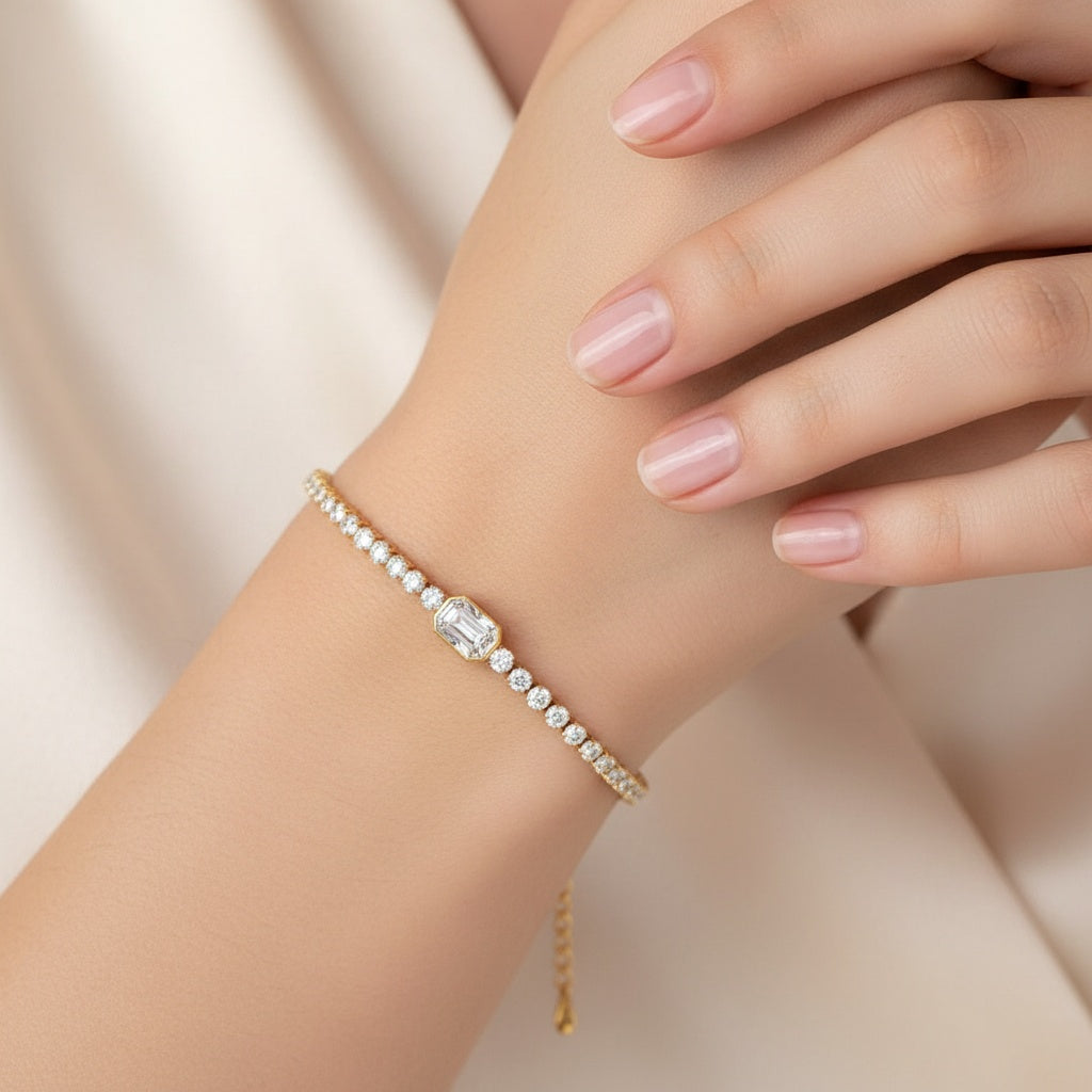 Baronessa Bianca Bracelet - Bourga Collections