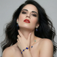 Essenza Blue Necklace - Bourga Collections
