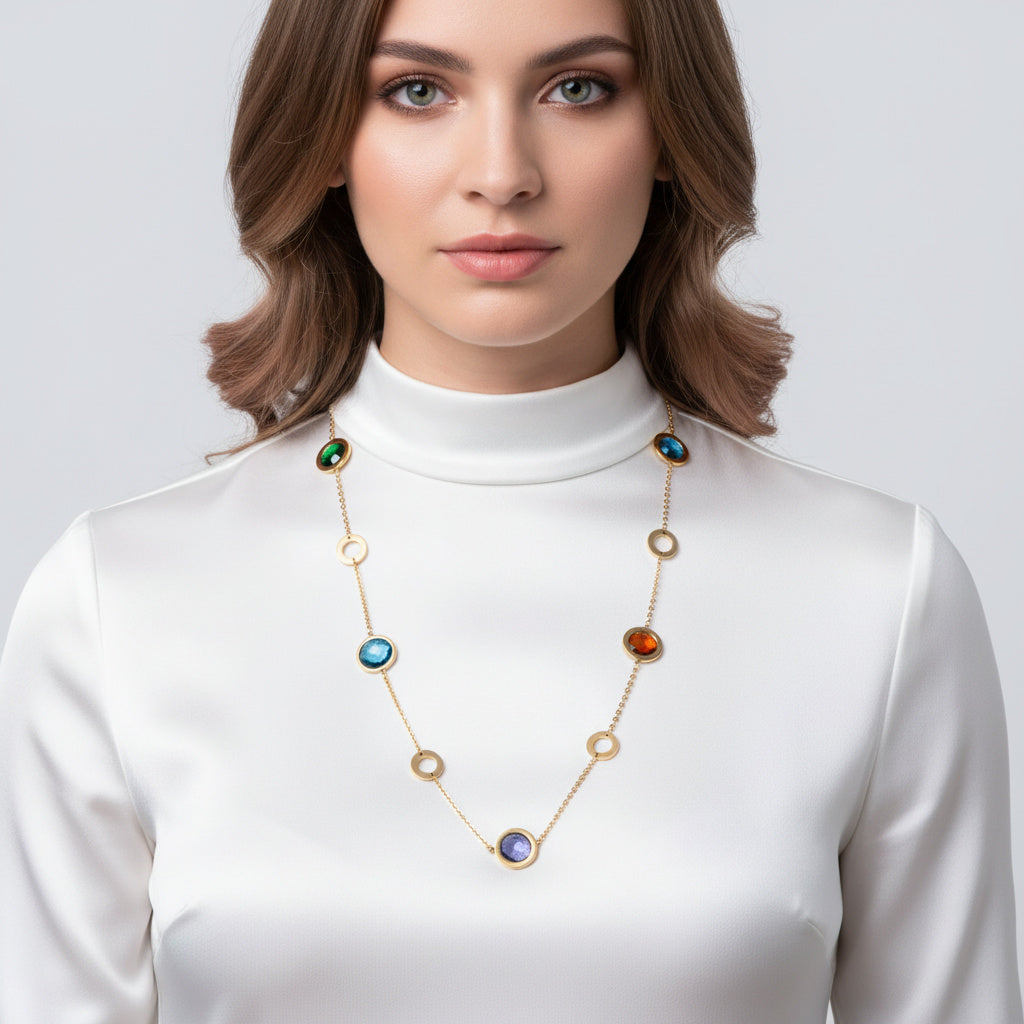 Kristallina Necklace - Bourga Collections